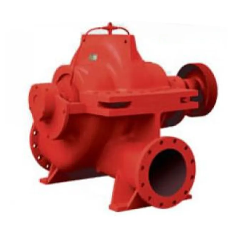 Пожарные насосы горизонтальные с двусторонним всасыванием и разъемом корпуса в горизонтальной плоскости серии XBD-SLOW